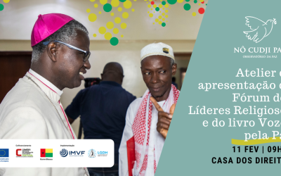 Observatório da Paz promove atelier de apresentação do Fórum dos Líderes Religiosos e do Livro Vozes pela Paz